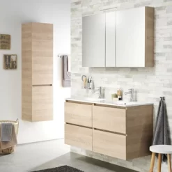 TIGER S-line Spiegelkast 120 Naturel Eik -Badkamer Winkel 123 1024