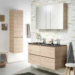 TIGER S-line Spiegelkast 120 Naturel Eik -Badkamer Winkel 123 1026