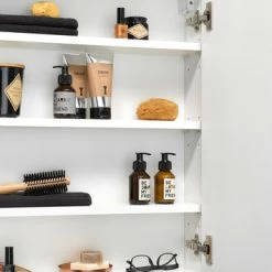 Tiger Spiegelkast S-Line 60cm Sneeuwwit -Badkamer Winkel 123 1033