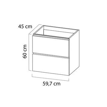 Tiger Karlo Badkamermeubel 60 Cm Hoogglans Wit Met Wastafel Zwart 8 Tiger Karlo Badkamermeubel 60 Cm Hoogglans Wit Met Wastafel Zwart - Afbeelding 8