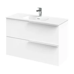 Tiger Badmeubelset Pocket 100 Cm Met 2 Lades Wit