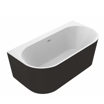 Allibert Bad Ondina Vrijstaand Zwart Mat 170x87 Cm 1 Allibert Bad Ondina Vrijstaand Zwart Mat 170x87 Cm