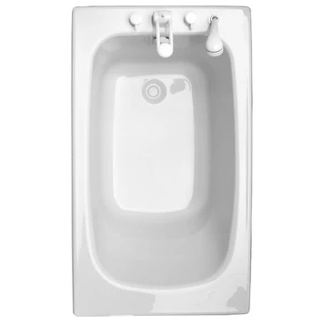 Allibert Flavis Plaatsbesparend Bad 120x70 Cm 1 Allibert Flavis Plaatsbesparend Bad 120x70 Cm