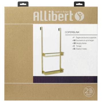 Allibert Doucherek Coperblink Goud 5 Allibert Doucherek Coperblink Goud - Afbeelding 5