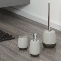 Sealskin Zeepdispenser Braid Lichtgrijs -Badkamer Winkel 123 1763