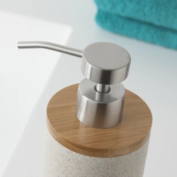 Sealskin Zeepdispenser Grace Zand 2 Sealskin Zeepdispenser Grace Zand - Afbeelding 2