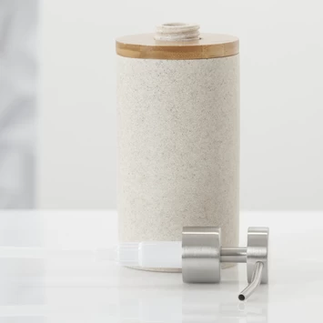 Sealskin Zeepdispenser Grace Zand 4 Sealskin Zeepdispenser Grace Zand - Afbeelding 4