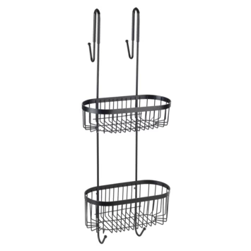 Wenko 2-laags Doucherek Serino Zwart 2 Wenko 2-laags Doucherek Serino Zwart - Afbeelding 2