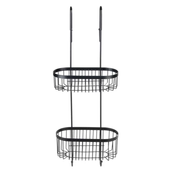 Wenko 2-laags Doucherek Serino Zwart 3 Wenko 2-laags Doucherek Serino Zwart - Afbeelding 3