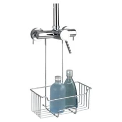 Wenko Douchecaddy Milo Om Aan Kraan Te Hangen Glanzend RVS