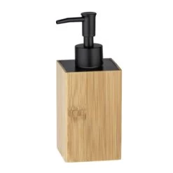 Wenko Zeepdispenser Padua Bamboe -Badkamer Winkel 123 1846