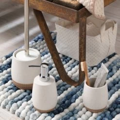 Sealskin Zeepdispenser Braid Wit -Badkamer Winkel 123 1856