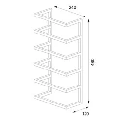 Sealskin Carré Handdoekrek Groot Wit -Badkamer Winkel 123 1874