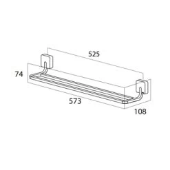 Tiger Dubbel Handdoekrek Impuls RVS 9 Tiger Dubbel Handdoekrek Impuls RVS -Badkamer Winkel 123 1937