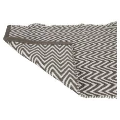 Differnz Badmat Devon Grijs Wit 50x80 Cm -Badkamer Winkel 123 195