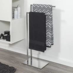 Sealskin Handdoekrek Tube Metaal Chroom -Badkamer Winkel 123 1982