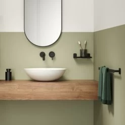 Tiger Handdoekrek Colar Zwart -Badkamer Winkel 123 2021