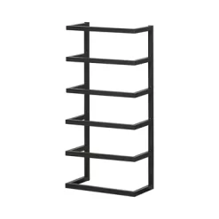 Sealskin Carré Handdoekrek Groot Zwart -Badkamer Winkel 123 2036