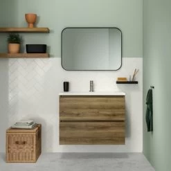 Tiger Planchet Carv 28 Cm Zwart -Badkamer Winkel 123 2053