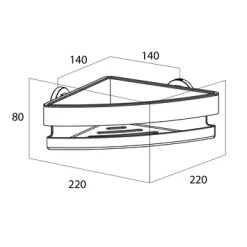 Tiger Douchemand Noon Zwart 7 Tiger Douchemand Noon Zwart -Badkamer Winkel 123 2190