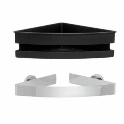 Tiger Noon Hoek Douchemand 22 X 8 X 22 Cm Chroom -Badkamer Winkel 123 2203