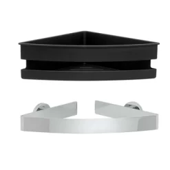 Tiger Noon Hoek Douchemand 22 X 8 X 22 Cm Chroom -Badkamer Winkel 123 2206