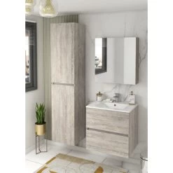Atlantic By Allibert Badmeubelset Donna 60 Cm Hout -Badkamer Winkel 123 225
