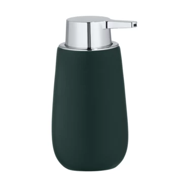 Wenko Keramische Zeepdispenser Badi Donkergroen 2 Wenko Keramische Zeepdispenser Badi Donkergroen - Afbeelding 2