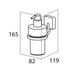 Tiger Zeepdispenser Impuls Hangend RVS -Badkamer Winkel 123 2269