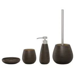 SEALSKIN Tiger Zeepdispenser Miyagi Hoog Wood -Badkamer Winkel 123 2278