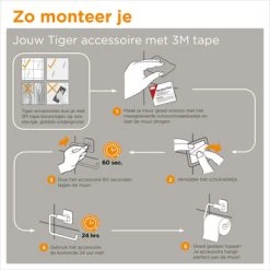 Tiger Zeepdispenser Tune Messing Zwart -Badkamer Winkel 123 2302