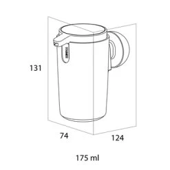 Tiger Zeepdispenser Cooper 175ml -Badkamer Winkel 123 2353