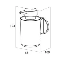 Tiger Zeepdispenser Hangend Tune Zwart -Badkamer Winkel 123 2366