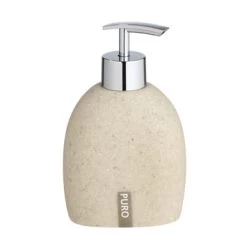 Wenko Zeepdispenser Puro Beige -Badkamer Winkel 123 2382
