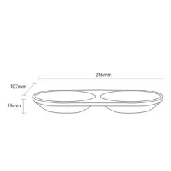 Sealskin Zeepbakje Conical Porselein Groen -Badkamer Winkel 123 2452