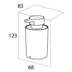 Tiger Zeepdispenser Urban Zwart -Badkamer Winkel 123 2462