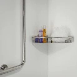 Tiger Hoekkorf Boston Groot Chroom -Badkamer Winkel 123 2471