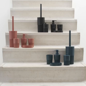 Sealskin Zeepdispenser Brave Staand Donkerroze 8 Sealskin Zeepdispenser Brave Staand Donkerroze - Afbeelding 8