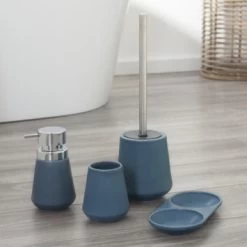 Sealskin Zeepbakje Conical Porselein Blauw -Badkamer Winkel 123 2614