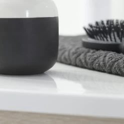 Sealskin Zeepdispenser Sphere Porcelein Zwart -Badkamer Winkel 123 2629