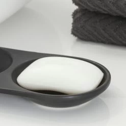 Sealskin Zeepbakje Conical Porselein Zwart 10 Sealskin Zeepbakje Conical Porselein Zwart -Badkamer Winkel 123 2632