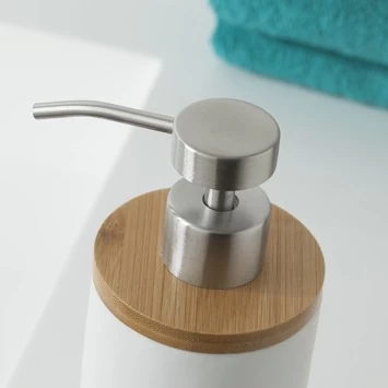 Sealskin Zeepdispenser Grace Wit 2 Sealskin Zeepdispenser Grace Wit - Afbeelding 2