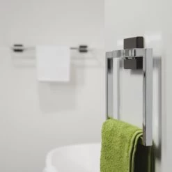 Tiger Zenna Handdoekring Chroom/wenge -Badkamer Winkel 123 2797