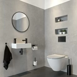 Tiger Haak Klein Noon Zwart 12 Tiger Haak Klein Noon Zwart -Badkamer Winkel 123 2834