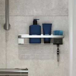 Tiger Douchemand Met Haak Caddy Rvs 12 Tiger Douchemand Met Haak Caddy Rvs -Badkamer Winkel 123 2848