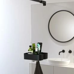 Tiger Douchemand Voor Douchewand 2-store Zwart 15 Tiger Douchemand Voor Douchewand 2-store Zwart -Badkamer Winkel 123 2888