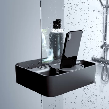 Tiger Douchemand Voor Douchewand 2-store Zwart 10 Tiger Douchemand Voor Douchewand 2-store Zwart - Afbeelding 10