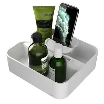 Tiger Douchemand Voor Douchewand 2-store Wit 3 Tiger Douchemand Voor Douchewand 2-store Wit - Afbeelding 3