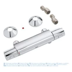 Grohe Thermostatische Douchekraan Precision Trend New Chroom 15 Cm -Badkamer Winkel 123 290