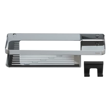 Tiger Douchemand Met Haak Caddy Chroom 4 Tiger Douchemand Met Haak Caddy Chroom - Afbeelding 4